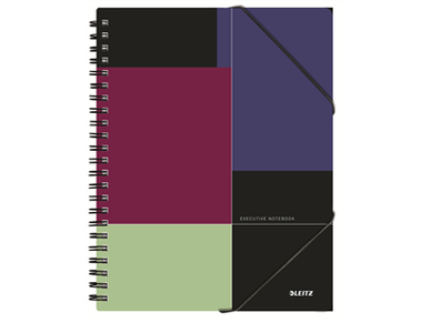 Muistikirja Leitz Be Mobile Executive A4/80 viivat PP