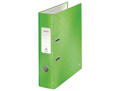 Kartonkimappi Leitz WOW A4 80 mm vihreä 10 kpl