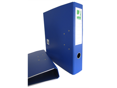 Mappi Q-Connect+ 750 A4 metallivahvike sininen 10 kpl