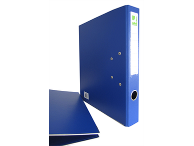 Mappi Q-Connect+ 500 A4 metallivahvike sininen 25 kpl