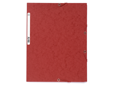 Kulmalukkosalkku A4 kartonki 400g punainen 25 kpl