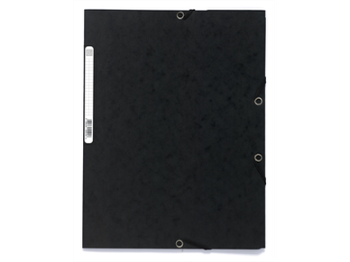 Kulmalukkosalkku A4 kartonki 400g musta 25 kpl