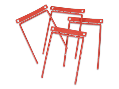 Arkistohaarukka F-binder punainen/8cm 100 kpl 