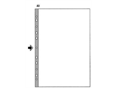 Kansiotasku 108 A3 PVC APP PS/50