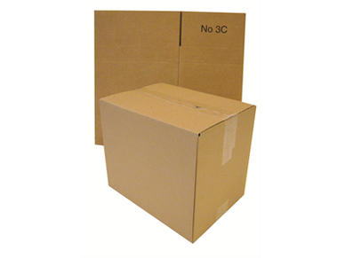 Pakkauslaatikko A4 305x215x250/195 mm aaltopahvi 