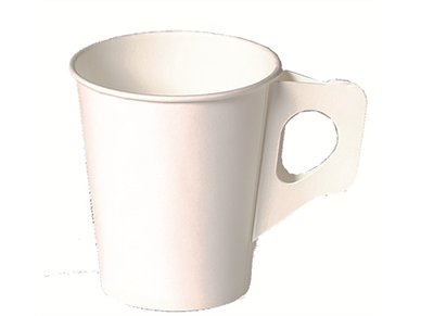  Kahvikuppi valkoinen korvallinen 175 ml/80 