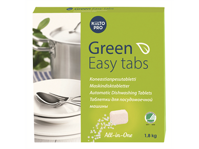 Konetiskitabletti Kiilto Green Easy Tabs 1,8kg/100
