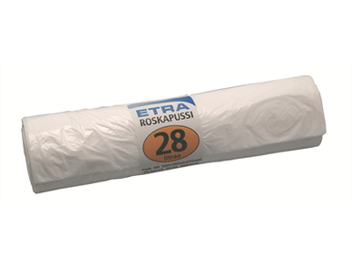  Jätepussi 28l valkoinen/50 