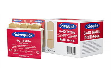   Kangaslaastari Salvequick 6444 6x40 kpl 