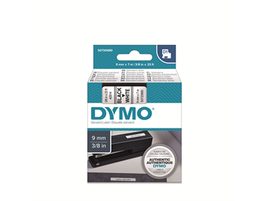  Tarrakasetti Dymo D1 40918 9mm keltainen/musta 