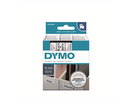 Tarrakasetti Dymo D1 45013 12mm valkoinen/musta 