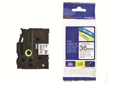  Tarrakasetti Brother TZe261 36mm valkoinen/musta 