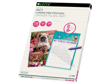 Laminointitasku Leitz A3 125mic/100 matta 