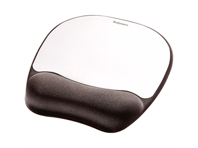 Hiirialusta/rannetuki Fellowes memory foam hopea