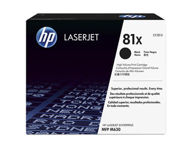 Värikasetti laser HP CF281X LJ M605/M606 musta 