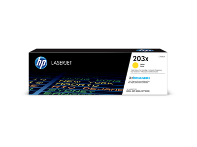 Värikasetti laser HP CF542X/203X CLJ M254 keltainen 