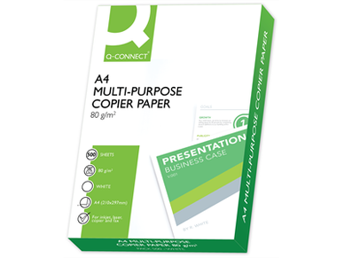  Kopiopaperi Q-Connect A4 80g/500 