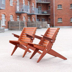 Taitettava puutarhatuoli