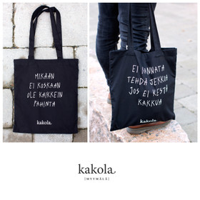 Kakola -kassi vangin seinäkirjoituksella