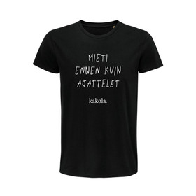 T-paita Mieti ennen kuin ajattelet