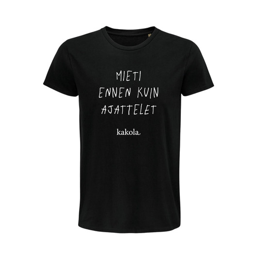 T-paita Mieti ennen kuin ajattelet