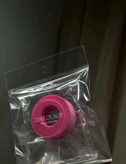 Pinkki silikoni ripsiteippi 