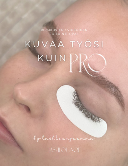 Kuvaa työsi kuin PRO