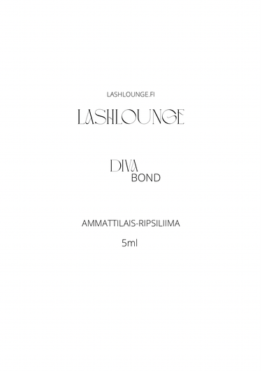 Diva-Bond Liima (musta) 5ml