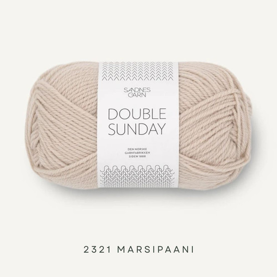 DOUPLE SUNDAY - SANDNES GARN
