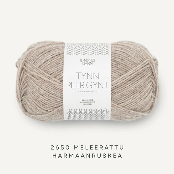 TYNN PEER GYNT - SANDNES GARN, FINGERIN