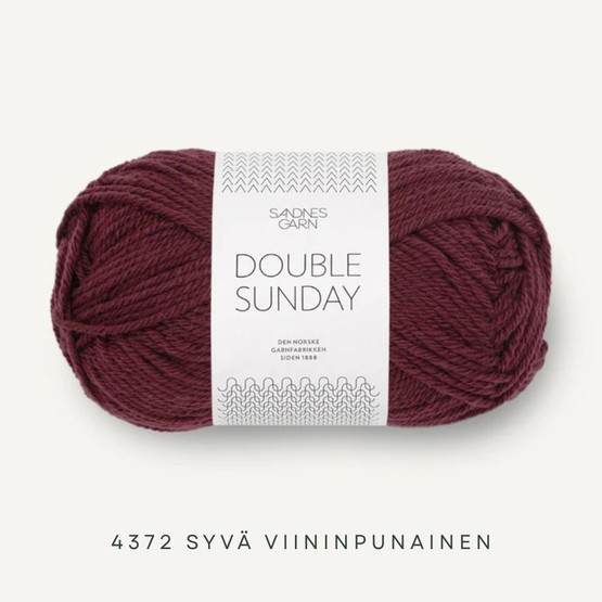 DOUPLE SUNDAY - SANDNES GARN
