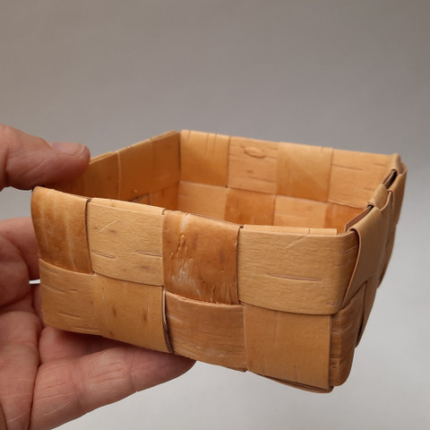 Suorapunontainen tuohikoppa - ohjepaketti 