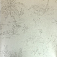 Metritapetti, Origin Luxury Wallcoverings Jungle Pattern