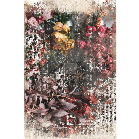 Decoupage-arkki - 48x76 cm - Iva - Prima Redesign Decor Tissue Paper