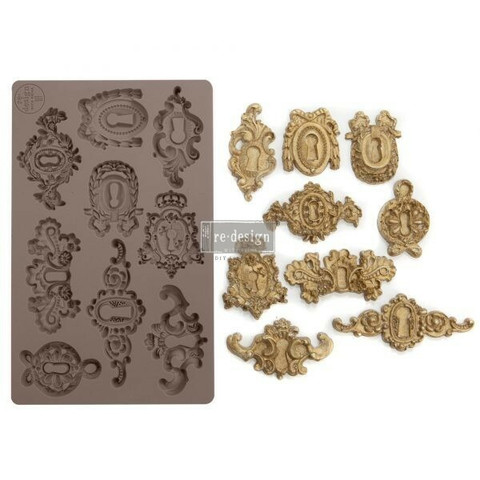 Silikonimuotti - 20x13 cm - Prima Re-Design - Grandeur Keyholes