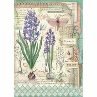Decoupage-arkki - Botanic Bulbs - A4