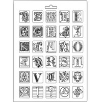 Muotti - A4 - Alphabet