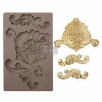 Silikonimuotti - 20x13 cm - Prima Re-Design - English Garden