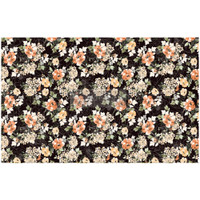 Decoupage-arkki - 48x76 cm - Midnight Amber - Prima Redesign Tissue Paper