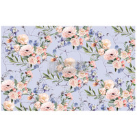 Decoupage-arkki - 48x76 cm - Lavender Fleur - Prima Redesign Tissue Paper