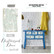 Decoupage-arkki - 48x76 cm - Distressed Deco - Prima Redesign Tissue Paper