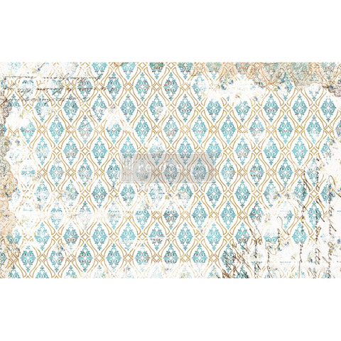 Decoupage-arkki - 48x76 cm - Distressed Deco - Prima Redesign Tissue Paper