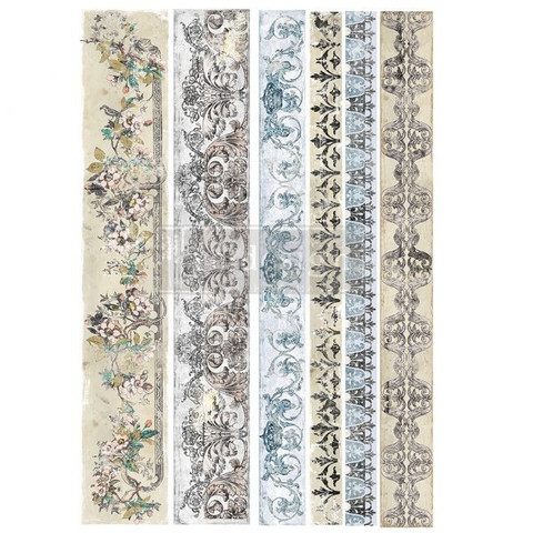 Siirtokuva - 60 x 88 cm -  Distressed Borders - Prima Redesign Decor Transfer