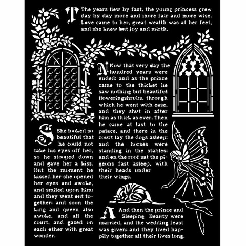 Sabluuna - 20 x 25 cm - Sleeping Beauty Windows