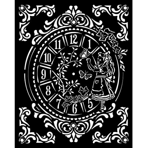 Sabluuna - 20 x 25 cm - Alice Clock