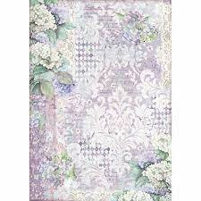 Decoupage-arkki - A3 - Hortensia Wallpaper