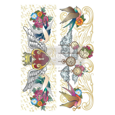 Siirtokuva - 60 x 88 cm - CeCe Hey Sailor - Prima Redesign Decor Transfer
