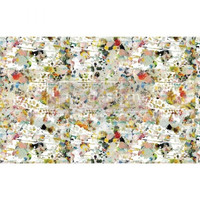 Decoupage-arkki - 48x76 cm - Flower Bed Re-Design Prima Tissue Paper