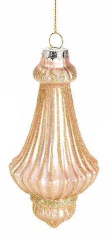 Lasipisara 16x6,5 cm - Kultainen