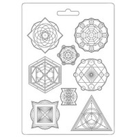 Muotti - A4 - Stamperia Soft Mould Alchemy Symbols
